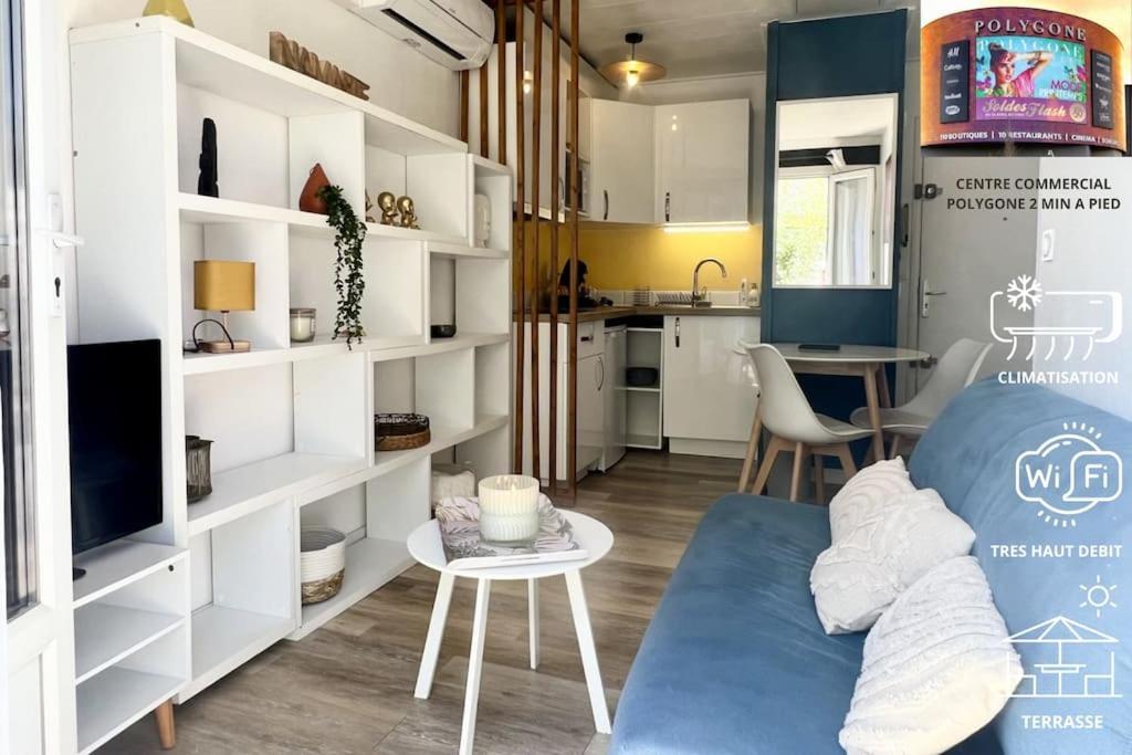 Le Tropico - Clim - Terrasse - Proche Polygone Apartment Beziers Luaran gambar